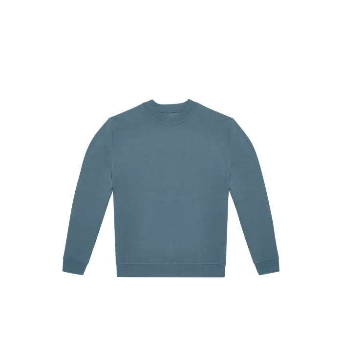 Meeres Blau Classic Crew Abschluss Sweater – Bild 5