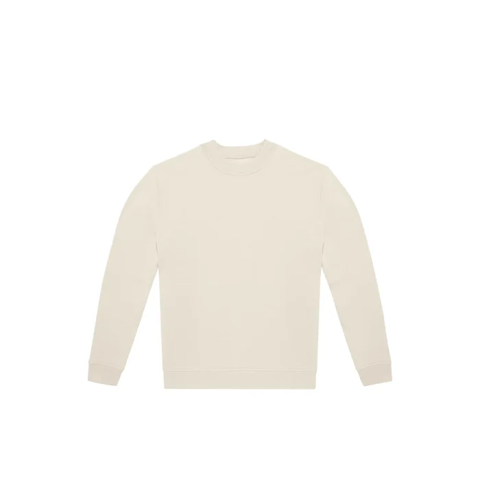 creme weiss Classic Crew Abschluss Sweater – Bild 13