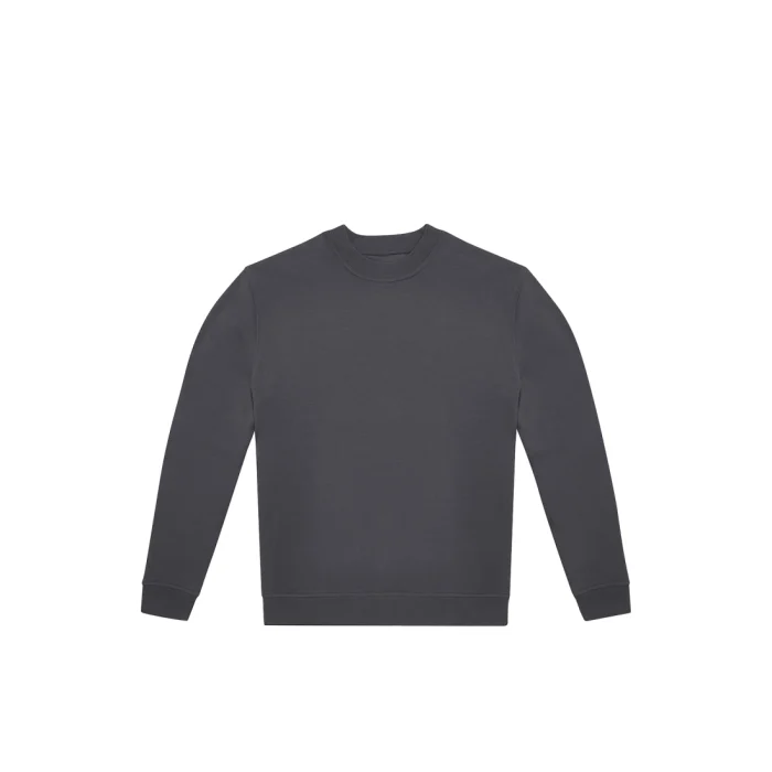 dunkel grau Classic Crew Abschluss Sweater – Bild 12