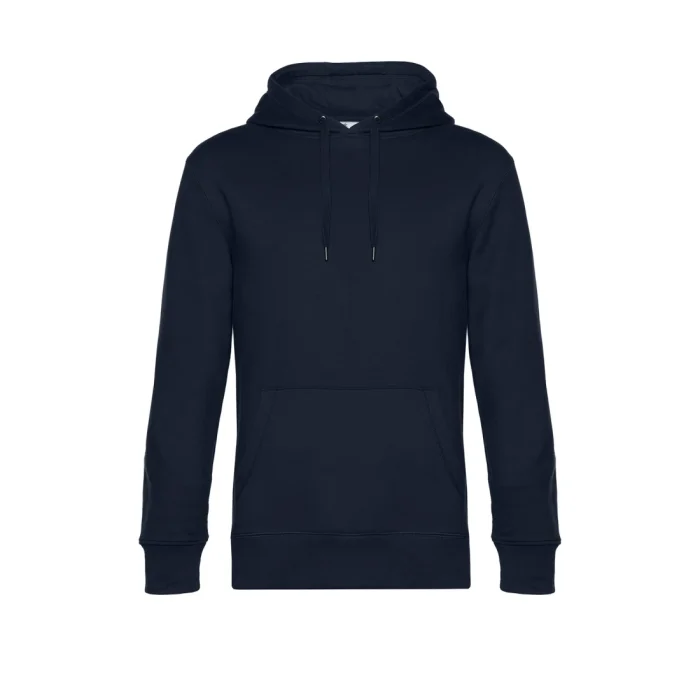 Dunkel Blau Classic Crew Abschluss Hoodie – Bild 19