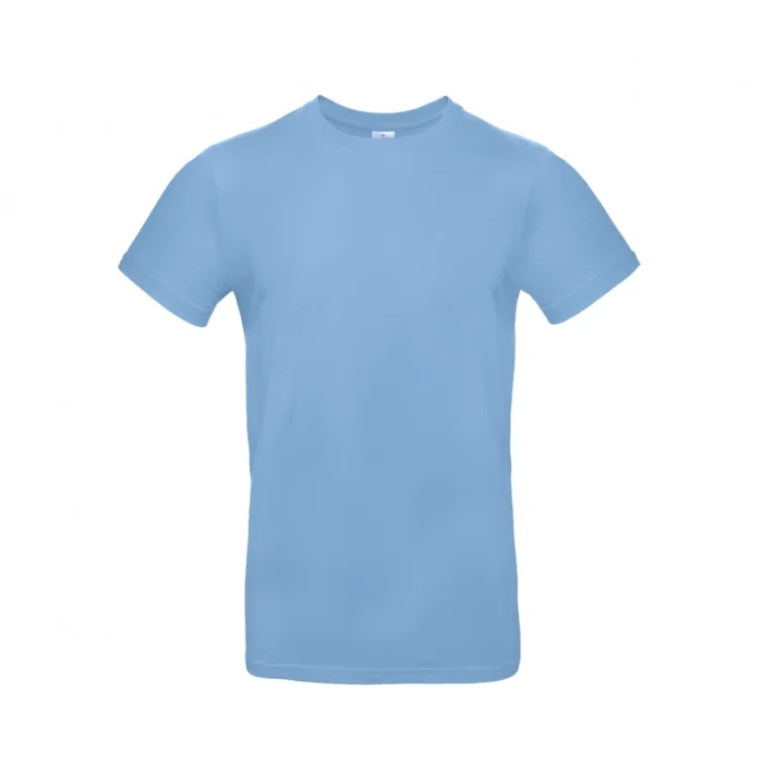 Himmelblau Classic Crew Abschluss T-Shirt – Bild 32