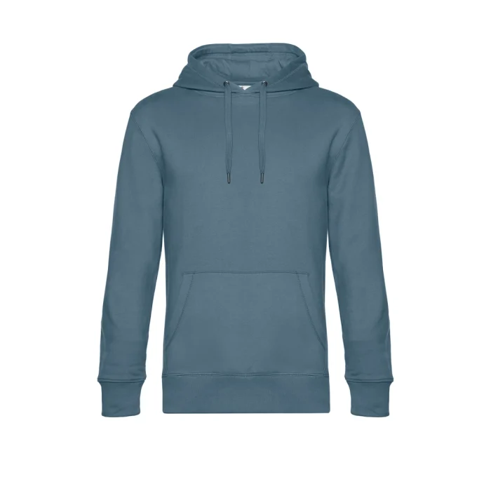 Meeresblau Classic Crew Abschluss Hoodie – Bild 10