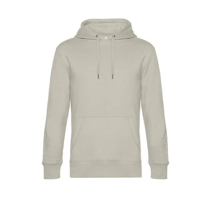 Nebelgrau Classic Crew Abschluss Hoodie – Bild 9