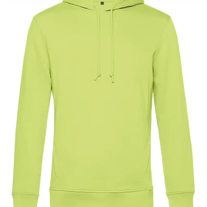 P_WU33B_inspire-hooded_lime_front Bio Crew Abschluss Hoodie – Bild 22