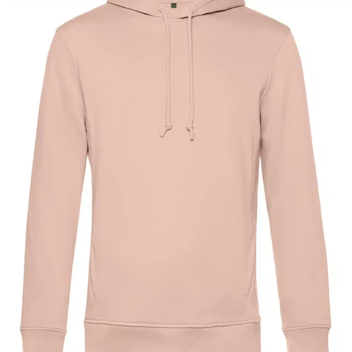 P_WU33B_inspire-hooded_soft-rose_front Bio Crew Abschluss Hoodie – Bild 11