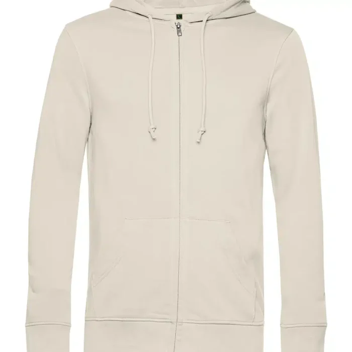 P_WU35B_inspire-zipped-hood_off-white_front Bio Crew Abschluss Zip – Bild 14
