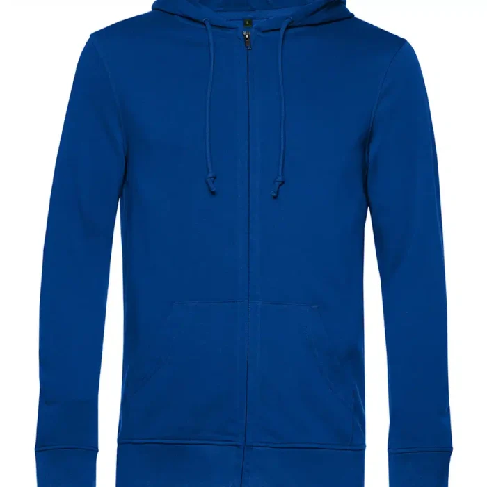 P_WU35B_inspire-zipped-hood_royal_front Bio Crew Abschluss Zip – Bild 12