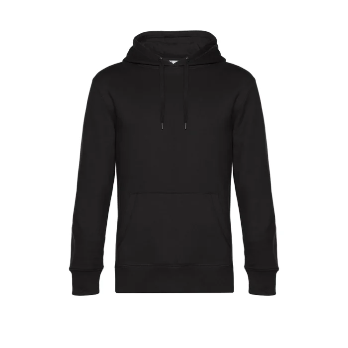 Schwarz Classic Crew Abschluss Hoodie – Bild 4