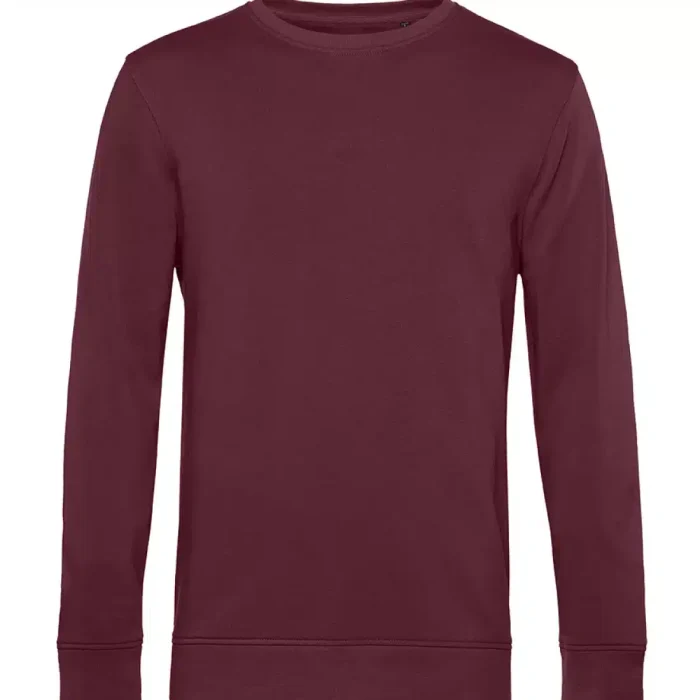 burgunda Bio Crew Abschluss Sweatshirt – Bild 22