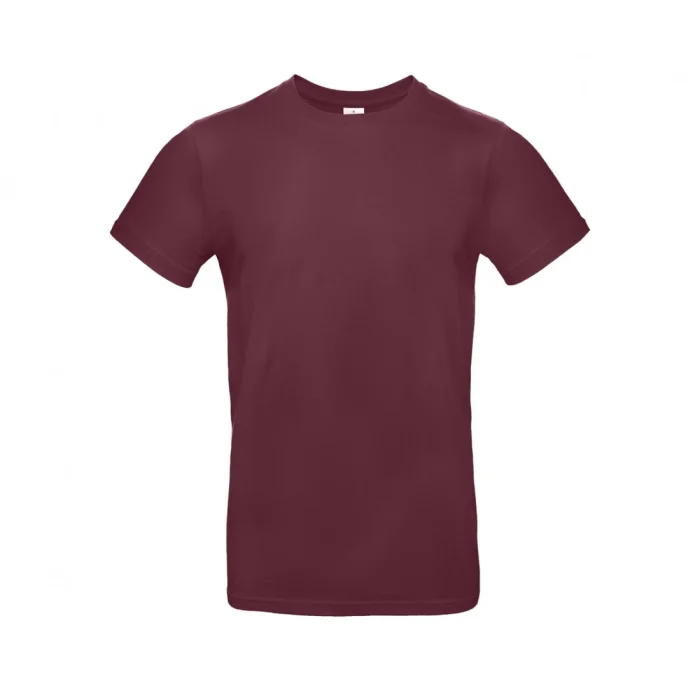 burgundarot Classic Crew Abschluss T-Shirt – Bild 12