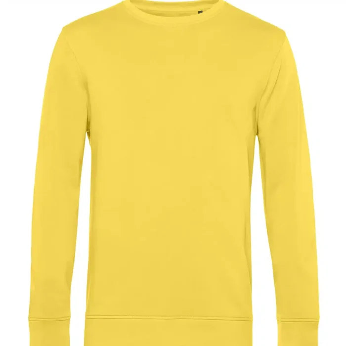 gelb Bio Crew Abschluss Sweatshirt – Bild 19