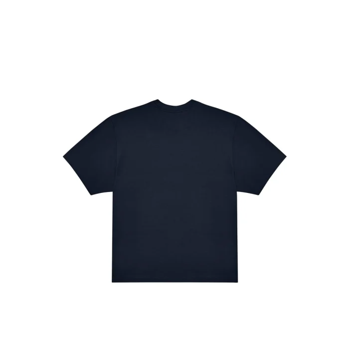 navy-2 Oversize Shirt Crew Abschluss T-Shirt – Bild 7
