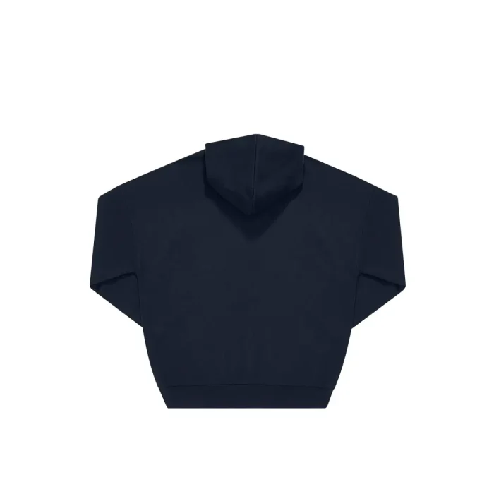 navy-blau Oversize Crew Abschluss Zip – Bild 9