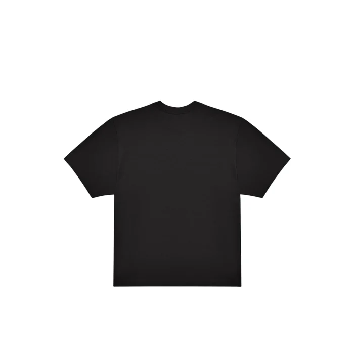 schwarz-2 Oversize Shirt Crew Abschluss T-Shirt – Bild 9